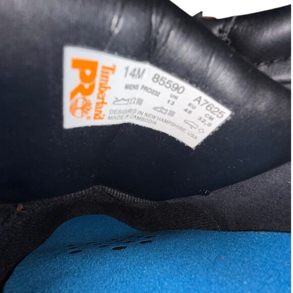 Timberland PRO Oxford Work Shoe Gladstone Mens 14 M Brown Leather Steel Toe SD - Picture 9 of 11